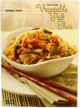 Vegetable Pad Thai Vegan Rice Noodles Stir Fry Meal 10.5 Oz