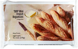 Mini French Baguettes Frozen Crispy Bread Ready to Bake 9.5 Oz