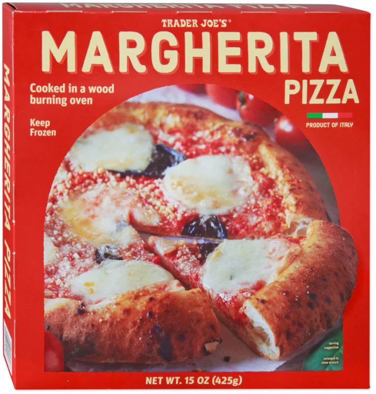 Margherita Pizza Classic Italian Tomato Mozzarella Basil Pizza 15 Oz