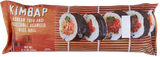 Korean Vegetable Kimbap Frozen Rice Roll with Tofu & Seaweed 8.11 Oz
