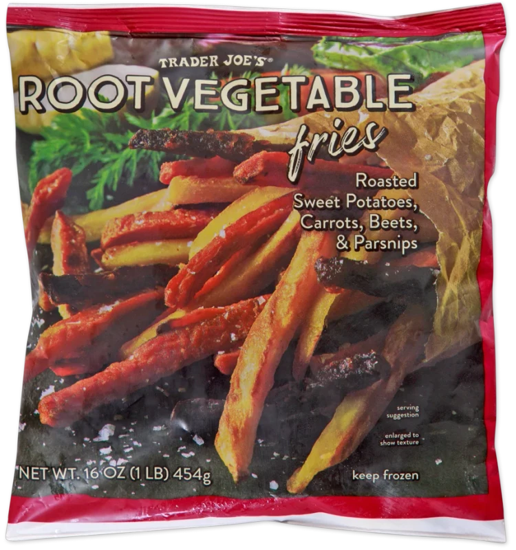 Root Vegetable Fries Healthy Crispy Frozen Veggie Fries 16 Oz