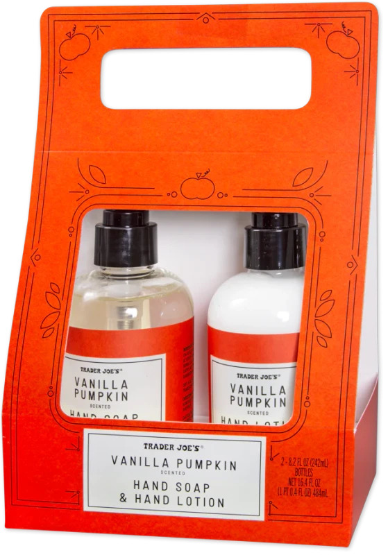 Vanilla Pumpkin Hand Soap & Lotion Duo Shea Butter Aloe Hydrating Set