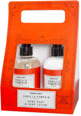 Vanilla Pumpkin Hand Soap & Lotion Duo Shea Butter Aloe Hydrating Set