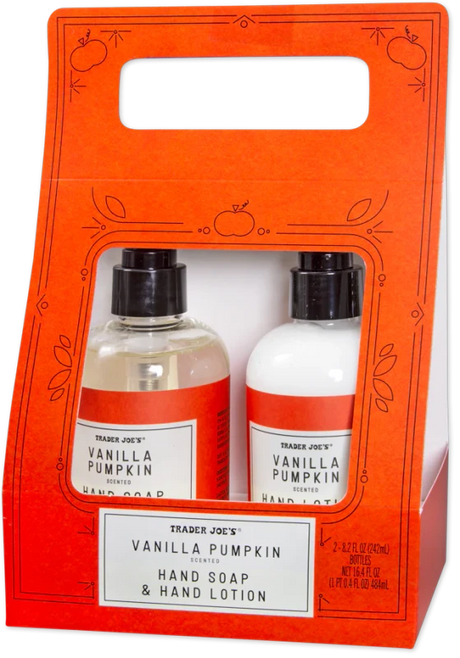 Vanilla Pumpkin Hand Soap & Lotion Duo Shea Butter Aloe Hydrating Set