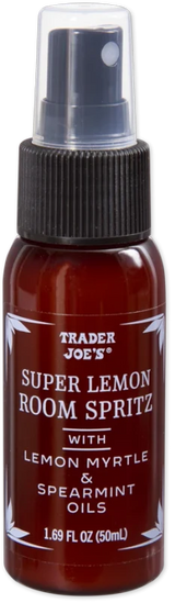 Super Lemon Room Spritz – Natural Citrus & Spearmint Air Freshener (1.69 fl oz)