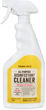 Fresh Citrus All-Purpose Disinfectant Cleaner – Bleach-Free Hydrogen Peroxide Formula (24 fl oz)
