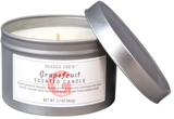Hand-Poured Grapefruit Scented Candle – 55-Hour Clean Burn Coconut-Soy Wax (5.7 oz)