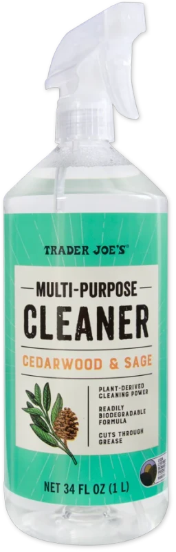Cedarwood & Sage Multi-Purpose Cleaner – Plant-Based 34 Fl oz