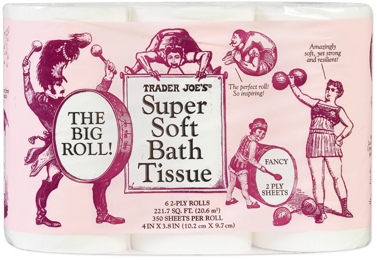 Soft Bath Tissue 2100 Sheets Eco Friendly Recyclable Paper