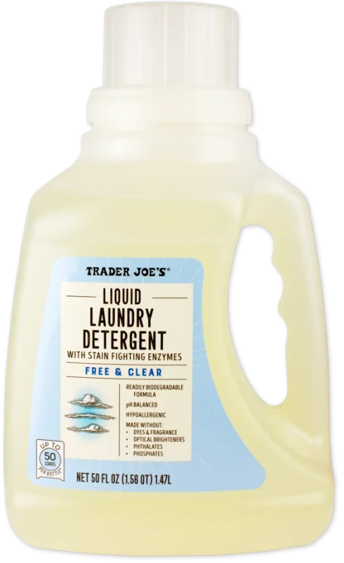Free & Clear Liquid Laundry Detergent – 50 fl oz Revamped