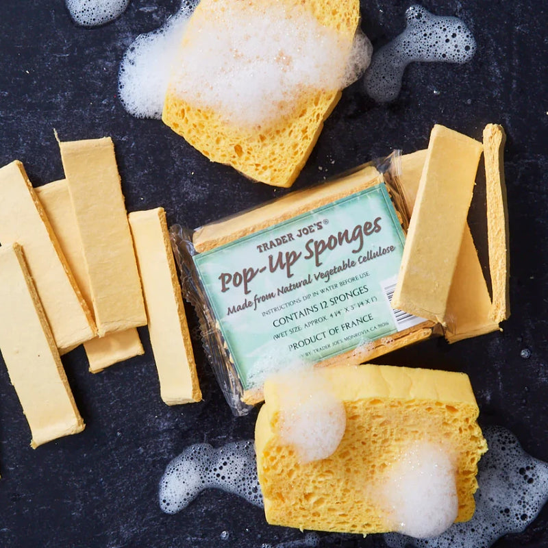 Natural Pop-Up Sponge 1 Each Eco-Friendly Kitchen Helper