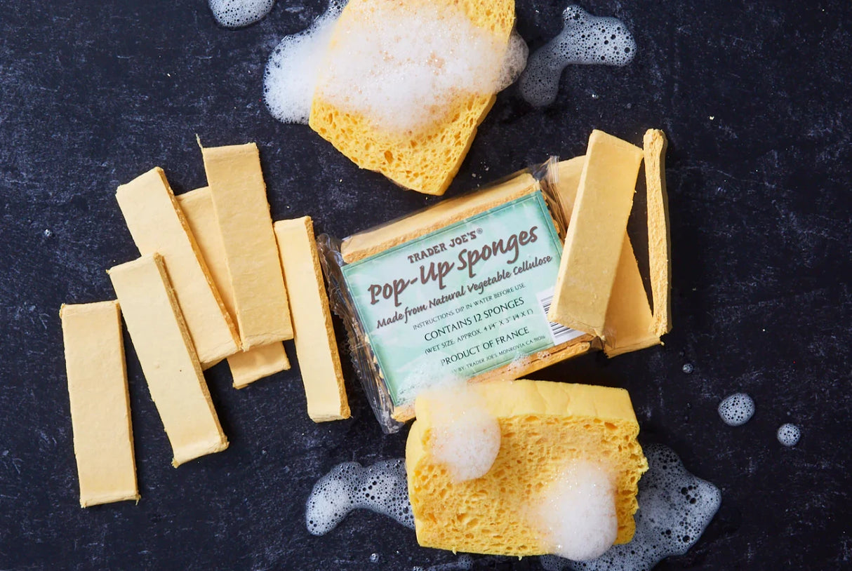 Natural Pop-Up Sponge 1 Each Eco-Friendly Kitchen Helper