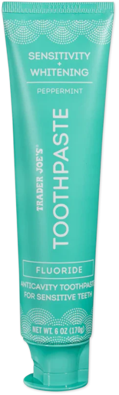 Sensitivity Whitening Peppermint Fluoride Toothpaste Cavity Protection & Brightening