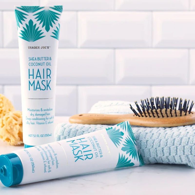 Shea Butter & Coconut Oil Hair Mask Deep Conditioning Repair Treatment