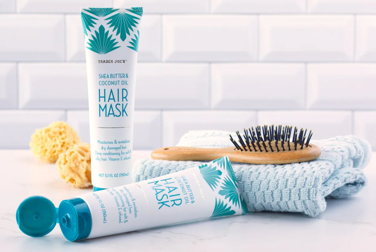 Shea Butter & Coconut Oil Hair Mask Deep Conditioning Repair Treatment