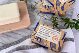 Almond Ginger Scent Oatmeal Exfoliant Bar French Milled Soap