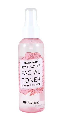 Rose Water Facial Toner Hydrating Refreshing Mist with Witch Hazel