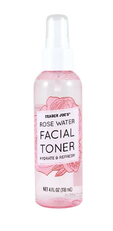 Rose Water Facial Toner Hydrating Refreshing Mist with Witch Hazel