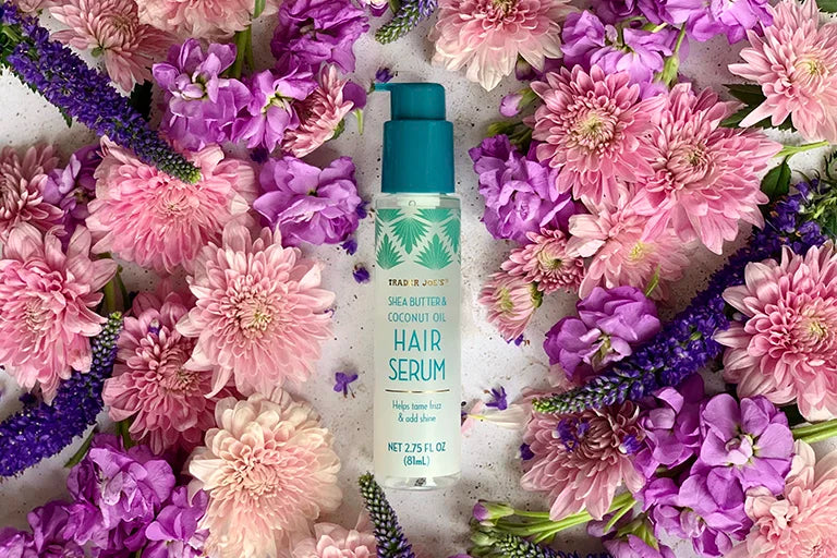 Shea Butter & Coconut Oil Hair Serum Lightweight Frizz Control Shine Enhancing Treatment