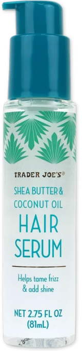 Shea Butter & Coconut Oil Hair Serum Lightweight Frizz Control Shine Enhancing Treatment
