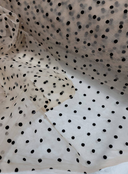 Stretch Tulle Polka Dot Mesh Fabric