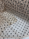 Stretch Tulle Polka Dot Mesh Fabric