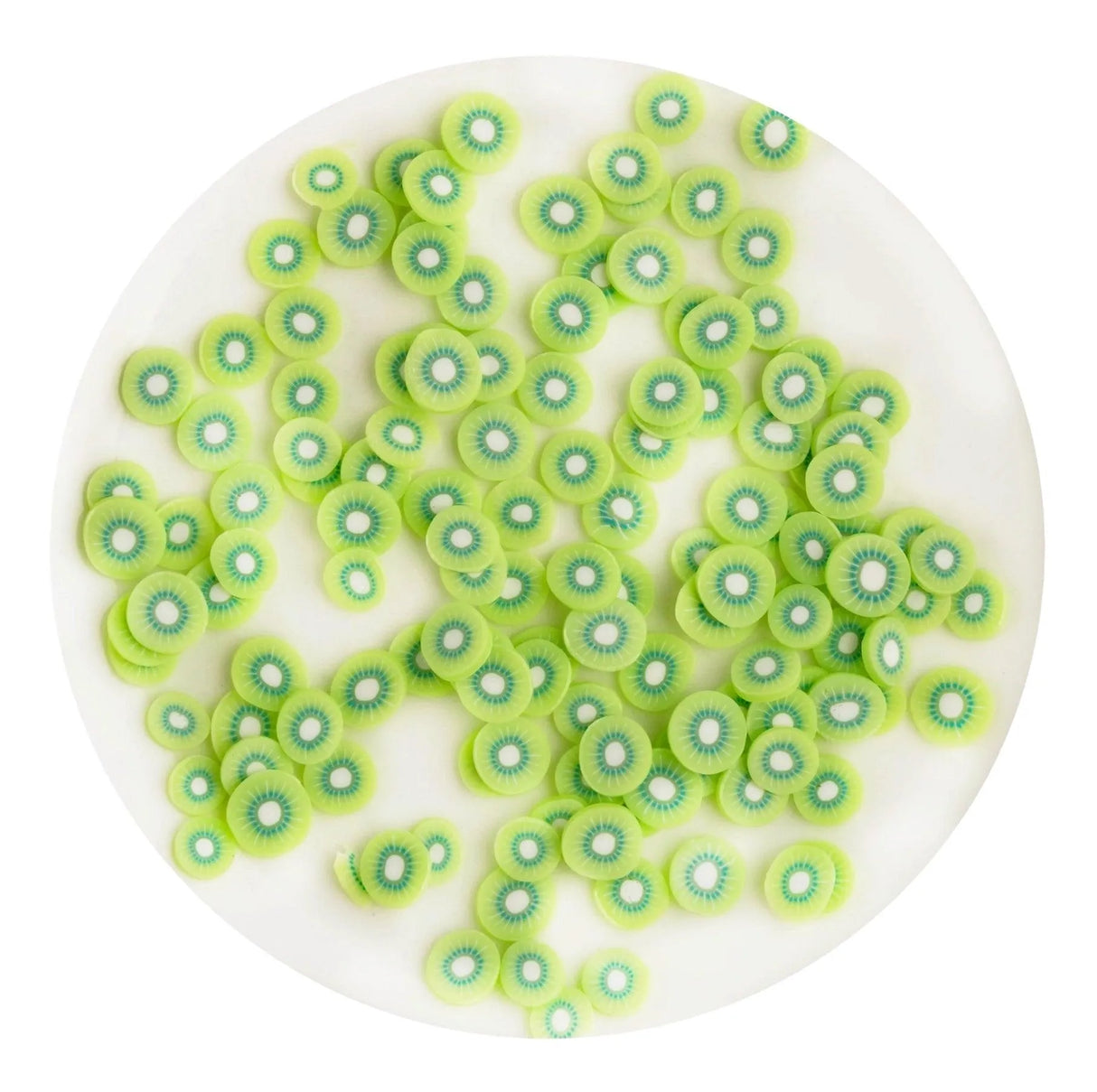 Poly Clay Slices - Kiwi (2 oz Bag)