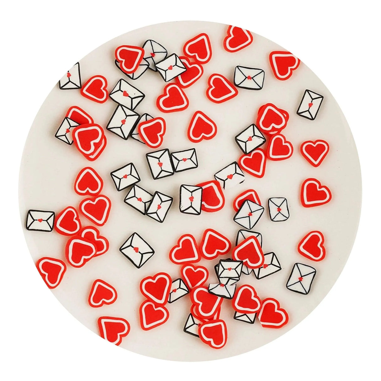 Poly Clay Slices - Love Letters (2 oz Bag)