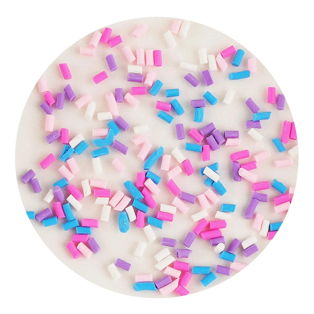 Poly Clay Slices - Pastel Jimmy Sprinkles (2 oz Bag)