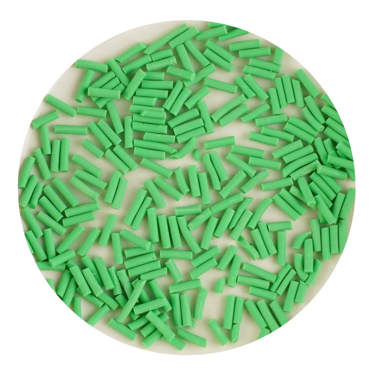 Poly Clay Sprinkles - Green (2 oz Bag)