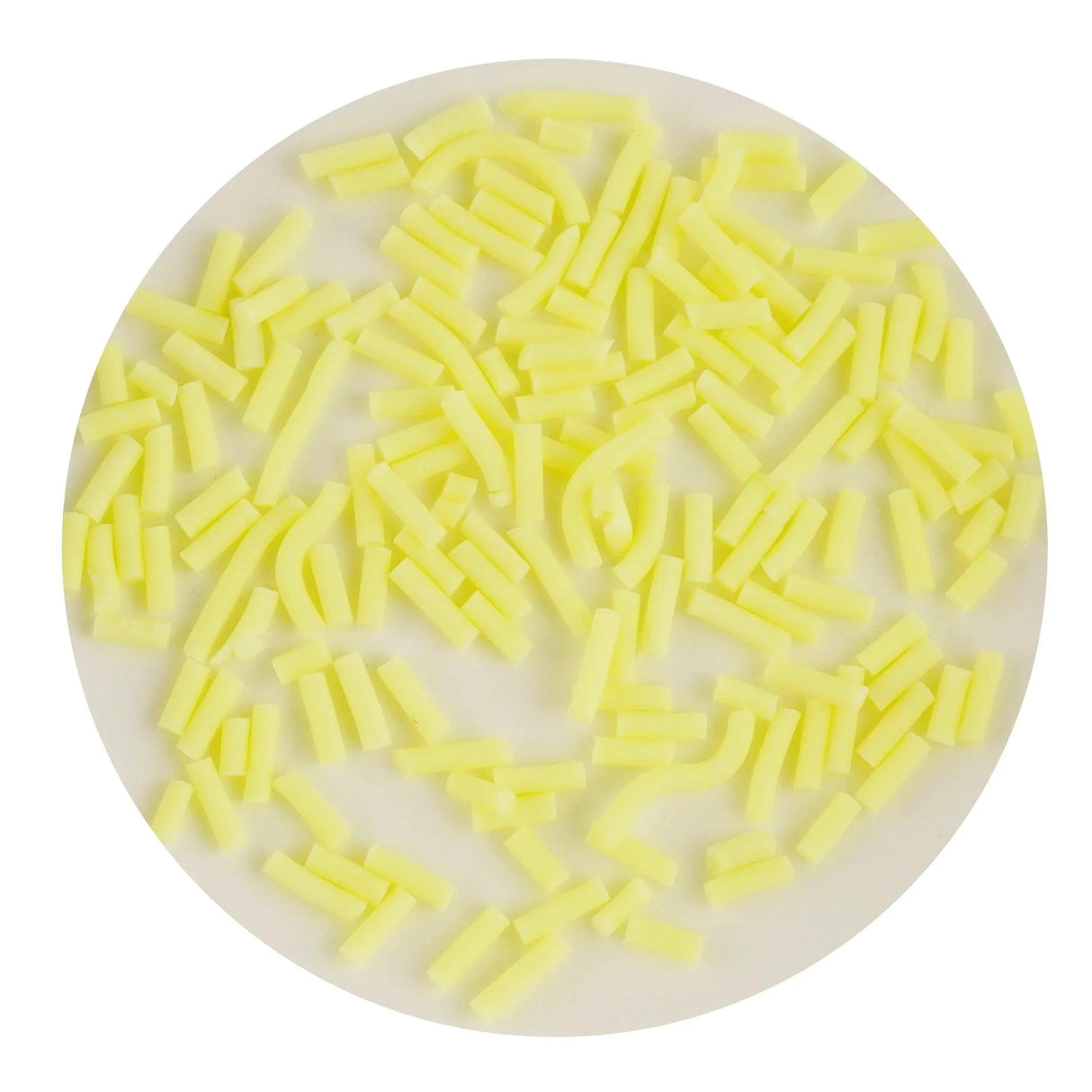 Poly Clay Sprinkles - Light Yellow (2 oz Bag)