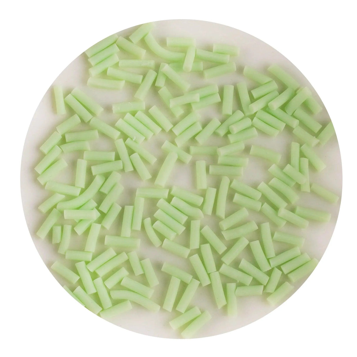 Poly Clay Sprinkles - Lime Green (2 oz Bag)