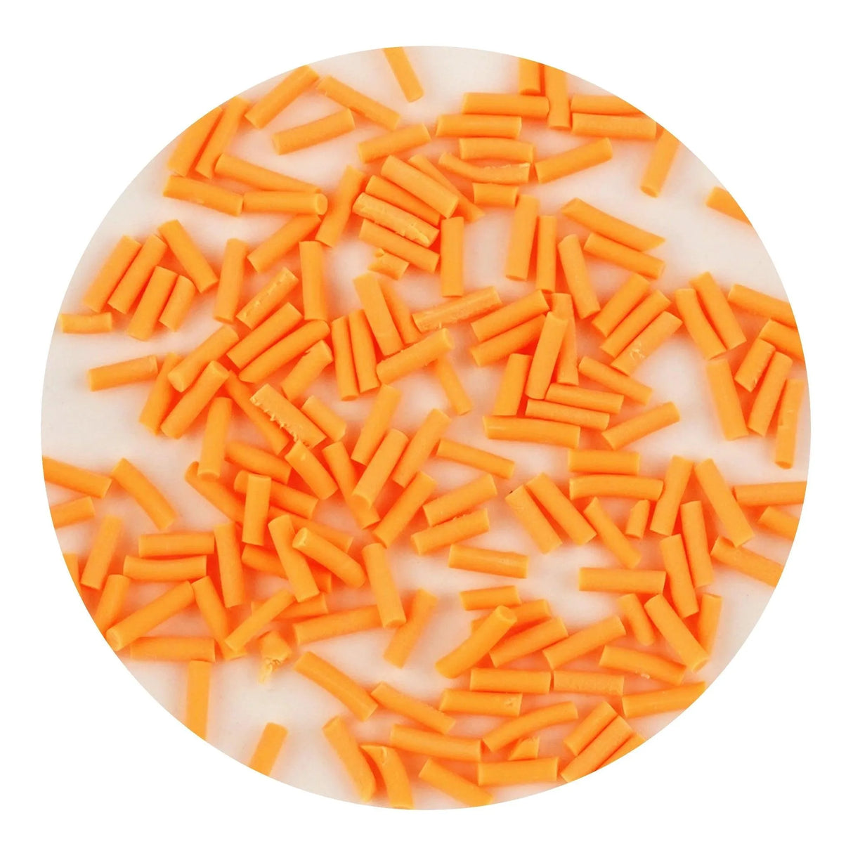Poly Clay Sprinkles - Orange (2 oz Bag)