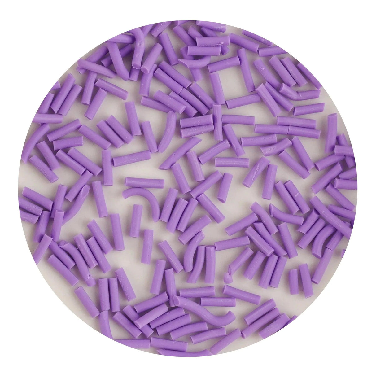 Poly Clay Sprinkles - Purple (2 oz Bag)