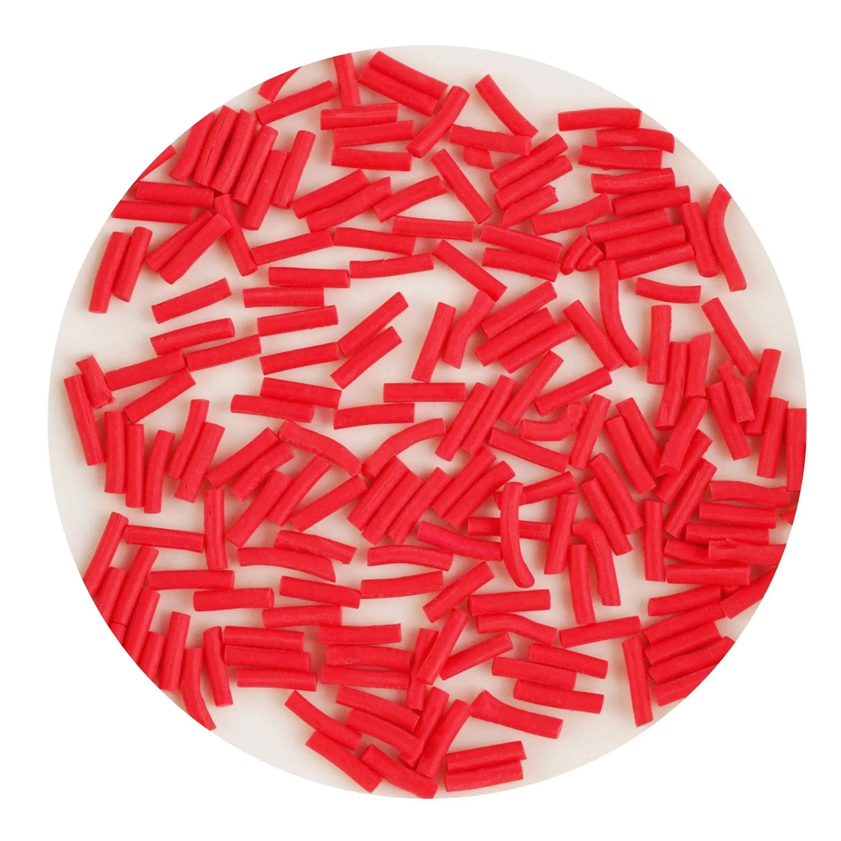 Poly Clay Sprinkles - Red (2 oz Bag)