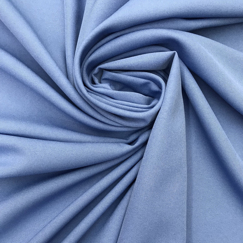 Poly Poplin Polyester Fabric - Periwinkle, 59/60" Width (1 Yard)