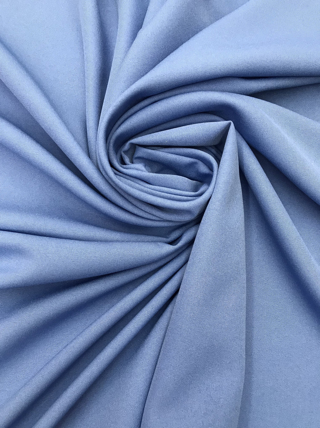 Poly Poplin Polyester Fabric - Periwinkle, 59/60" Width (1 Yard)