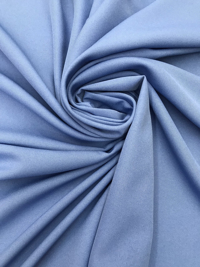 Poly Poplin Polyester Fabric - Periwinkle, 59/60" Width (1 Yard)