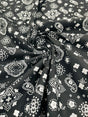 Poly Cotton Bandanna Print Fabric - Bandanna Print, 58/59" Width (1 Yard)