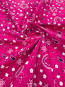 Poly Cotton Bandanna Print Fabric - Bandanna Print, 58/59" Width (1 Yard)