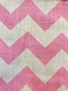 Poly Cotton Chevron Print Fabric - Black On White Chevron Zig Zag, 58-60" Width, 1" Repeat (1 Yard)