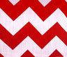 Poly Cotton Chevron Print Fabric - Black On White Chevron Zig Zag, 58-60" Width, 1" Repeat (1 Yard)