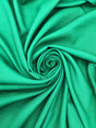 Poly Poplin Polyester Fabric - Kelly Green, Solid, 59/60" Width (1 Yard)
