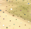 Poly Mesh With Hologram 100 Percent Polyester Fabric - Lime, 58/60" Width (1 Yard)
