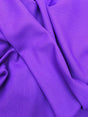 Poly Poplin Polyester Fabric - Purple, 59/60" Width (1 Yard)