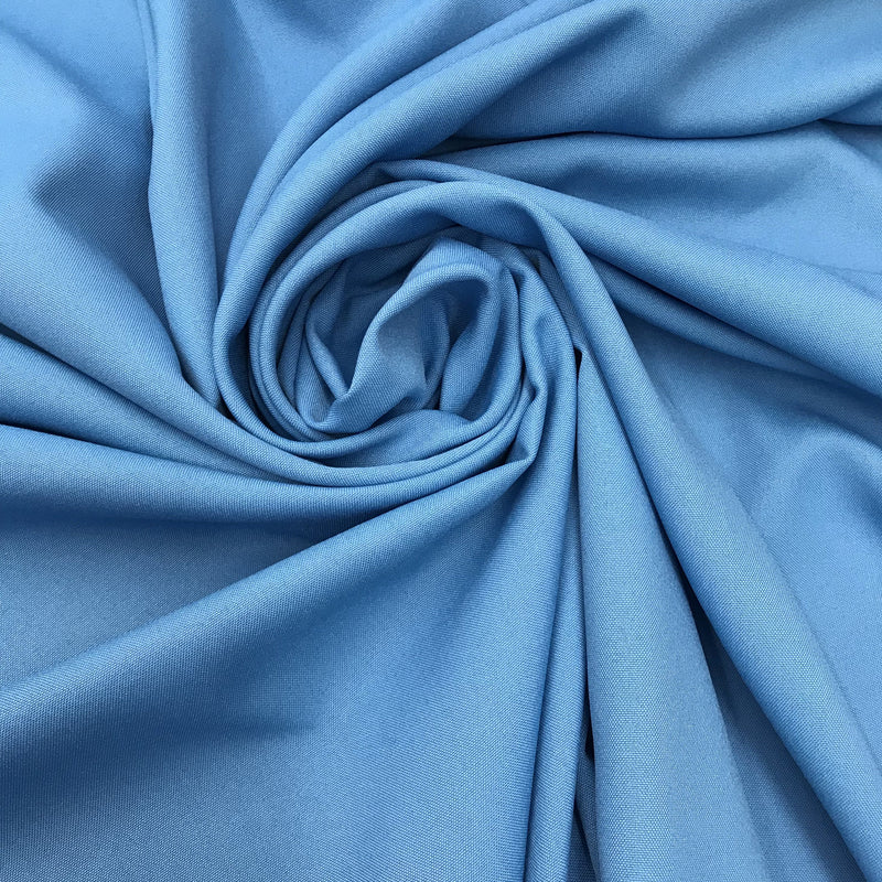 Poly Poplin Polyester Fabric - Turquoise, 59/60" Width (1 Yard)