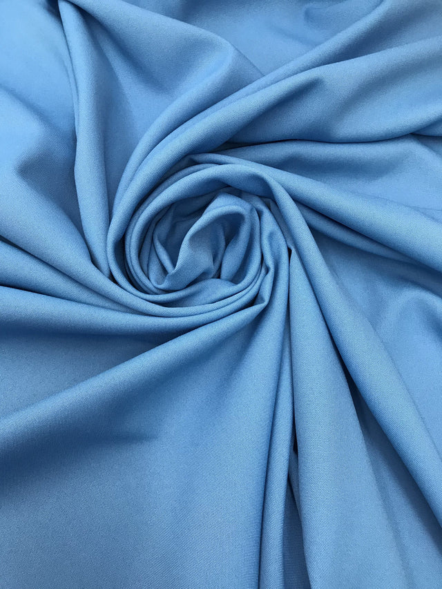 Poly Poplin Polyester Fabric - Turquoise, 59/60" Width (1 Yard)