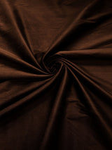 Polyester Dupioni Faux Polyester Fabric - Solid, 55" Width (1 Yard)