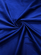Polyester Dupioni Faux Polyester Fabric - Solid, 55" Width (1 Yard)