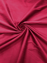 Polyester Dupioni Faux Polyester Fabric - Solid, 55" Width (1 Yard)